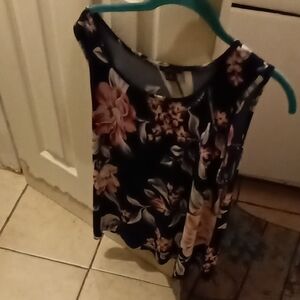 Floral Sleeveless Top
